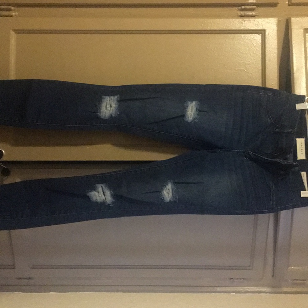 Pacsun dark washed skinny jeans - Picture 2 of 3